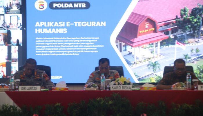 Wujudkan Layanan Publik Prima, Polda NTB SosialisasiTerobosan Dua Aplikasi Baru