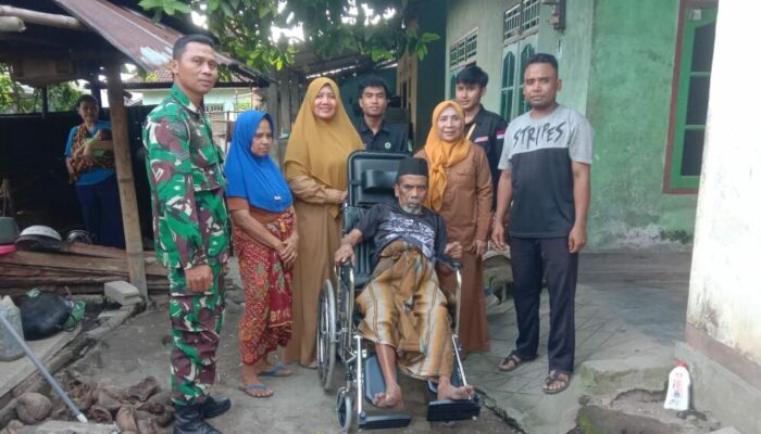 Kepedulian Babinsa Langko, Wujud Nyata TNI Dekat Rakyat