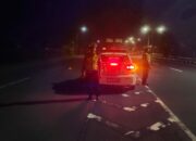 Satlantas Lombok Barat Antisipasi Kejahatan Malam di By Pass BIL 2