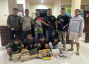 Kerugian Hingga Rp. 60 Juta, Polsek Alas Berhasil Ringkus Tiga Pelaku Curat Toko