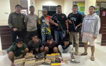 Kerugian Hingga Rp. 60 Juta, Polsek Alas Berhasil Ringkus Tiga Pelaku Curat Toko