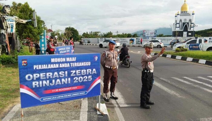 Operasi Zebra di Lombok Barat: Polisi Utamakan Teguran