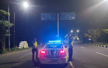 Blue Light Patrol Satlantas Lombok Barat, Aman Tanpa Balap Liar