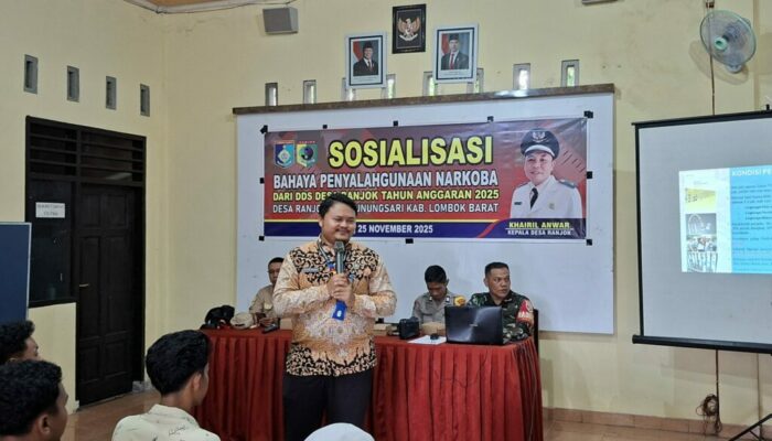 Sosialisasi Anti-Narkoba Bangun Kesadaran Pemuda Desa Ranjok