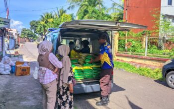 Ringankan Beban Warga, Sat Binmas Polres Dompu Gelar Gerakan Pangan Murah GPM Polri