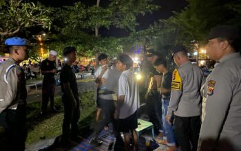 Polres Bima Kota Gelar Kegiatan Rutin yang Ditingkatkan (KRYD) untuk Antisipasi Gangguan Kamtibmas