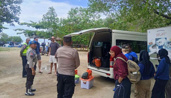 Polsek Sekotong Gencarkan Patroli, Waspada 3C di Pantai Wisata