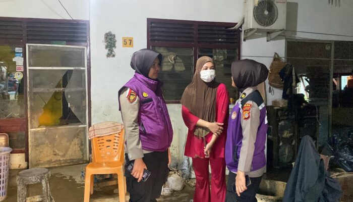 Tim Trauma Healing SDM Polda Aceh Beri Dukungan Psikososial Bencana Alam Di Langsa