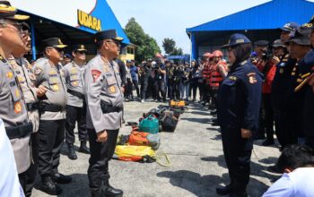 Polri Gelar Apel Pergeseran Pasukan, Tegaskan Komitmen Percepatan Bantuan Bencana