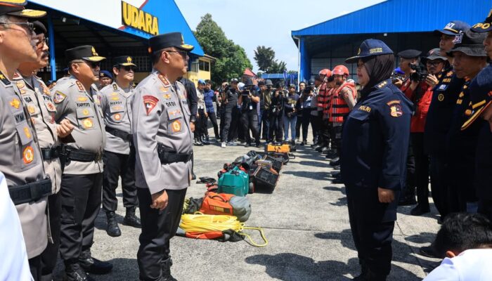 Polri Gelar Apel Pergeseran Pasukan, Tegaskan Komitmen Percepatan Bantuan Bencana