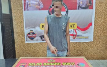 Konter HP Jadi Tempat Transaksi Narkoba, Polres Sumbawa Sita 4,7 Gram Sabu di Moyo Utara