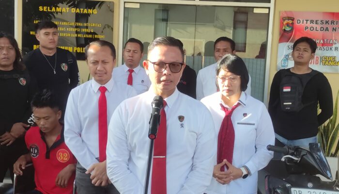 Dua Pelaku Curas Terhadap WNA di Jalur Pantai Pink Ditangkap Tim Puma Polda NTB