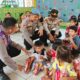 Tim Trauma Healing Polres Sibolga Hadir di Posko Pengungsian TK Negeri Pembina Sibolga