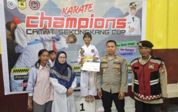 Ukir Prestasi Sejak Dini, Putri Anggota Polri Raih Dua Juara champions Camat Sekongkang Cup