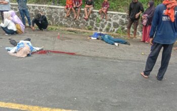 Kecelakaan Maut di Tikungan Ompu Beko Woja, Dua Pelajar Meninggal Dunia
