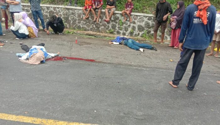 Kecelakaan Maut di Tikungan Ompu Beko Woja, Dua Pelajar Meninggal Dunia