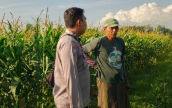 Polsek Labuapi Dorong Ketahanan Pangan di Desa Telagawaru