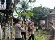 Trauma Healing Polri Hadirkan Flying Fox untuk Kembalikan Senyum Anak-Anak Terdampak Bencana di Kayu Pasak