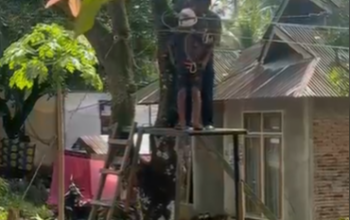 Brimob Polri Laksanakan Trauma Healing Anak Terdampak Bencana di Kabupaten Agam