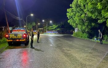 Patroli KRYD dini Hari, Satsamapta Polres Bima Antisipasi Aksi Balapan Liar dan Kriminalitas Lainnya