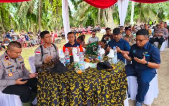 Doa Bersama dan Pematangan Lahan, Kapolda Aceh Komitmen Dorong Percepatan Huntap Korban Bencana