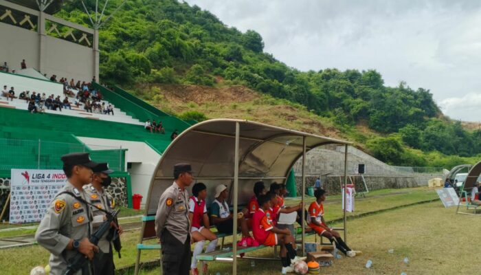 Polres Sumbawa Barat Amankan Liga 4 PSSI NTB Zona Pulau Sumbawa