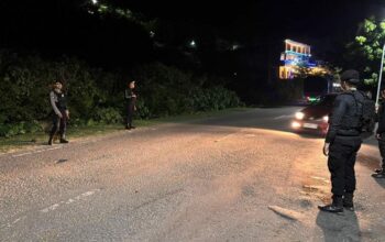 Antisipasi Balapan Liar dan Kejahatan Jalanan di Malam Minggu, Satsamapta Polres Bima Optimalkan Patroli KRYD Hingga dini Hari