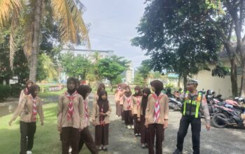 Polres Lombok Barat, Satlantas Polres Lobar, Saka Bhayangkara, Tertib Lalu Lintas, Pramuka NTB, Kamseltibcarlantas, Polsek Gerung