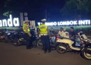 Polres Lombok Barat Patroli Jalur Bypass BIL, Antisipasi Cuaca Ekstrem