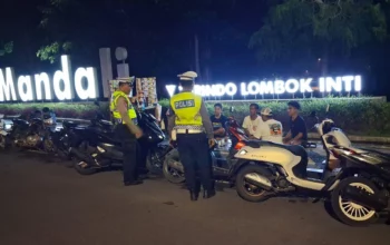 Polres Lombok Barat Patroli Jalur Bypass BIL, Antisipasi Cuaca Ekstrem