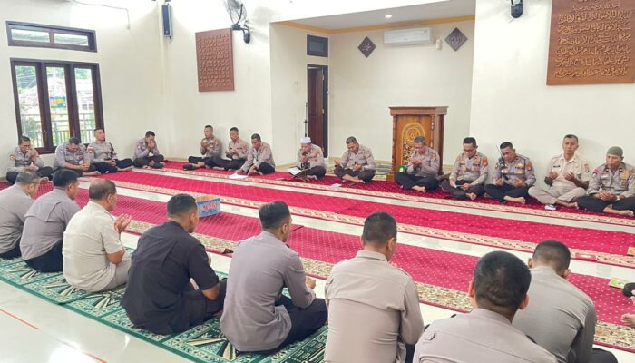 Binrohtal Personel Polres Bima Kota Tingkatkan Ketahanan Mental dan Kedekatan Emosional Antar Anggota
