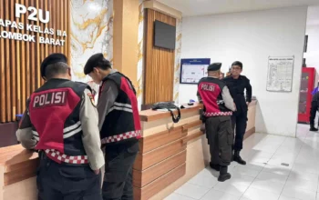 Samapta Polres Lombok Barat Perketat Patroli di Lapas Kuripan