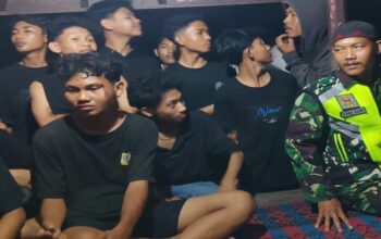 Babinsa Gapuk Hadir sebagai Penengah Pasca Perkelahian Remaja