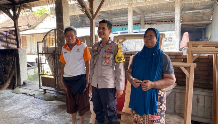 Bhabinkamtibmas Desa Semparu Ajak Warga Manfaatkan Lahan Pekarangan Dukung Ketahanan Pangan