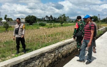 Polsek Labuapi Gerakkan Warga Manfaatkan Lahan Tidur