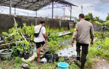 Pendampingan Pertanian Mandiri Bhabinkamtibmas di Lombok Barat
