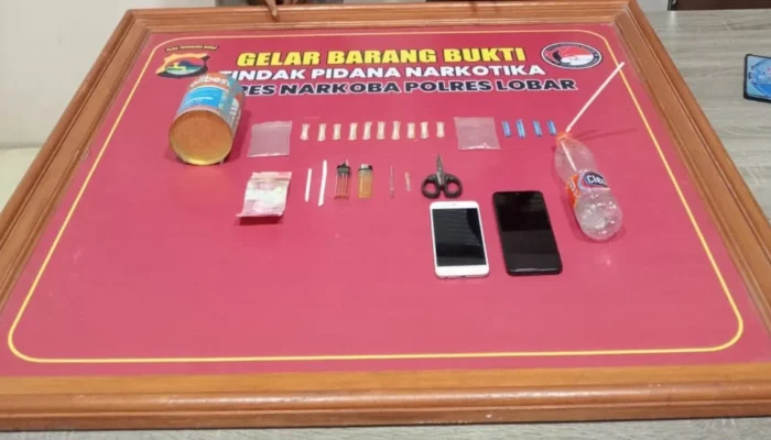 Penggerebekan Narkoba di Batulayar, 14 Poket Sabu Disita