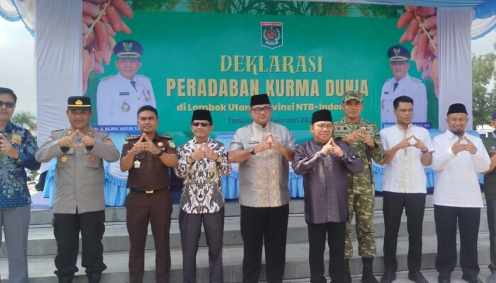 Lombok Utara Resmi Deklarasikan Peradaban Kurma Dunia