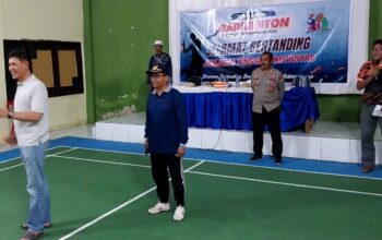 Hadiri Pembukaan Kejuaraan Badminton Tingkat Kecamatan Bolo dan Madapangga Kapolsek Bolo: Siap Berikan Pengamanan Ekstra