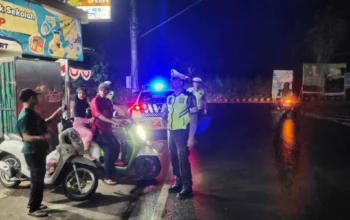Cegah Balap Liar, Satlantas Polres Lombok Barat Patroli Skala Besar
