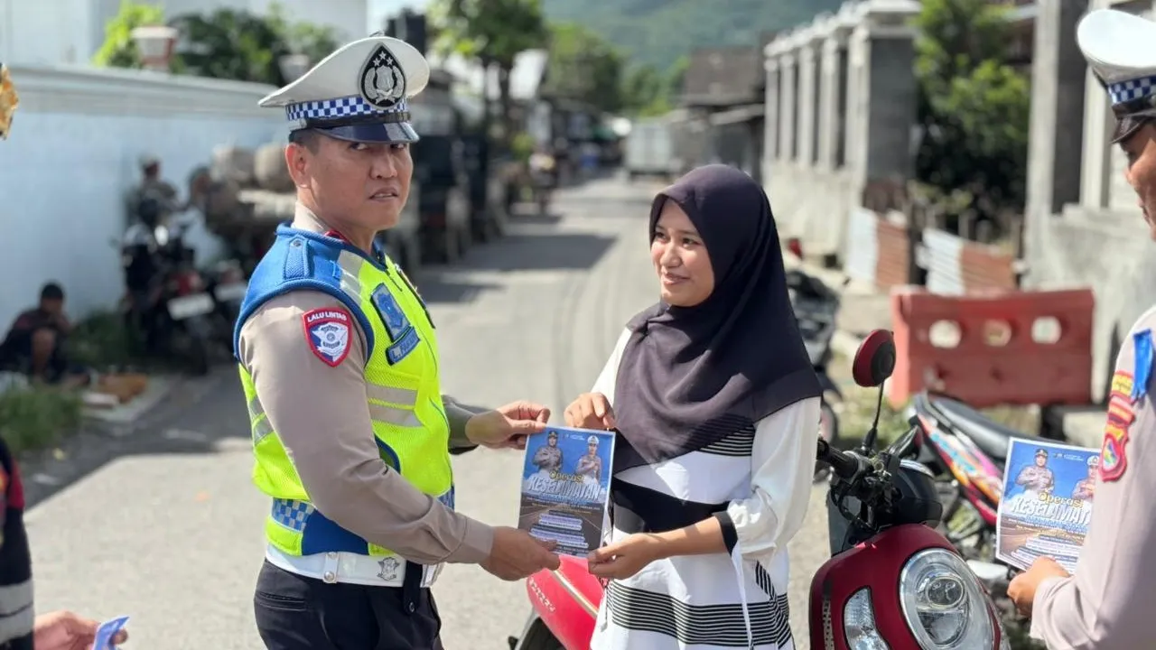Polres Lobar Kedepankan Teguran Simpatik di Operasi Rinjani 2026
