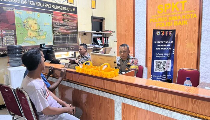 Pelayanan Kepolisian Polres Bima Kota Wujudkan Layanan Humanis dan Profesional