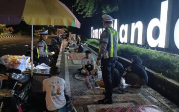 Cegah Balap Liar, Polisi Sisir Bypass BIL II Malam Hari