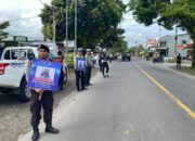 Tekan Kecelakaan, Tim Gabungan Gelar Giat Stasioner di Lombok Barat