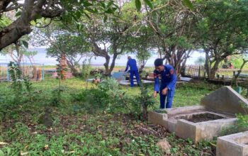 Kerja Bakti Bersama Bersihkan TPU dan Pantai Calabai, Warga Beri Apresiasi Positif