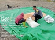 Pantau Lahan Jagung Warga, Bhabinkamtibmas turun lapangan guna dukung Program Ketahanan Pangan Nasional Menuju Indonesia Emas 2045