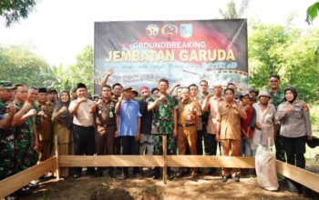 TNI Bangun Jembatan Garuda, Akses Warga Kini Lebih Dekat