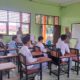 “Police Go to School” Satbinamas Polres Bima Kabupaten Sosialisasi Bijak Dalam Bermedsos di SMAN I Woha