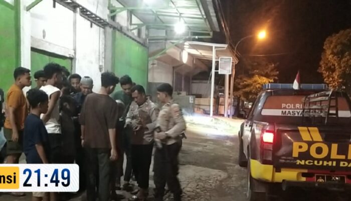 Polsek Rasanae Barat Laksanakan Patroli KRYD, Jaga Harkamtibmas Selama Bulan Suci Ramadhan