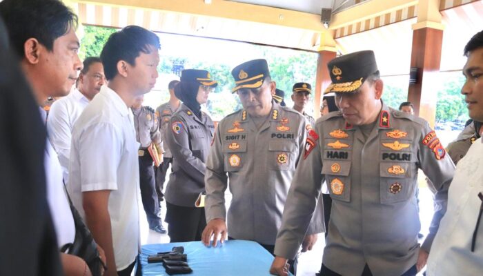 Cegah Penyalahgunaan, Polda NTB Gelar Pengecekan Senjata Api Dinas Personel